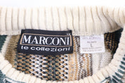 90's Marconi Multicolor Knit Sweater