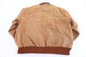 Carhartt Logo Patch Tan Santa Fe Jacket