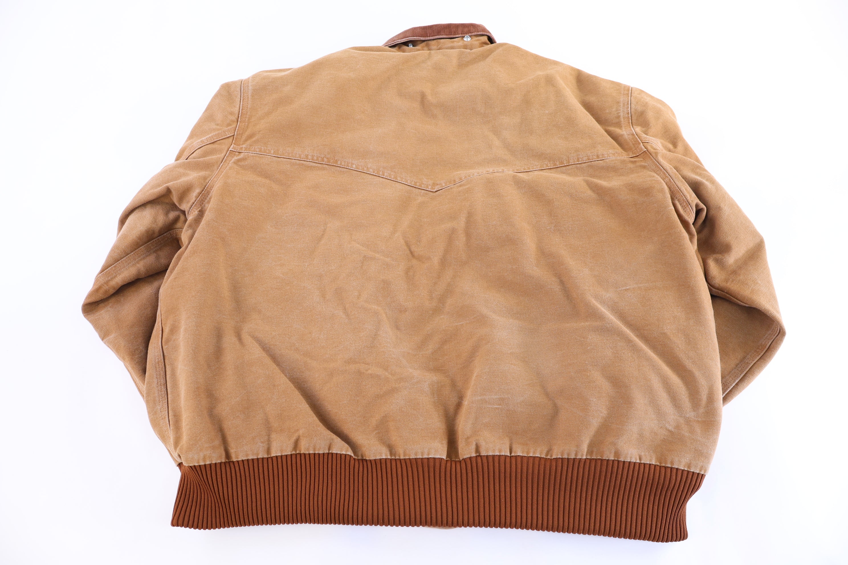 Carhartt Logo Patch Tan Santa Fe Jacket