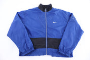 Women's 90's Nike Embroidered Logo Multicolor Full Zip Windbreaker