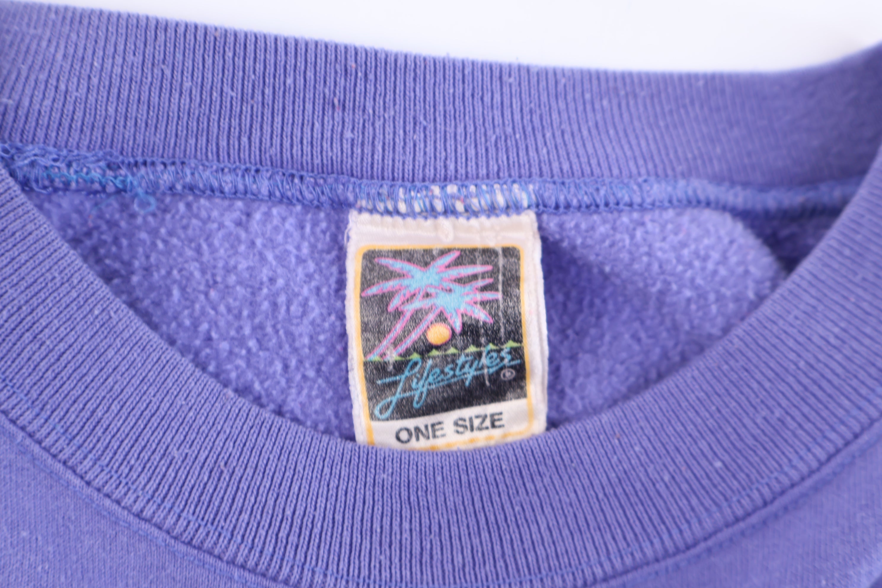 1991 Lifestyles Nature Winter Scheme Graphic Sweatshirt