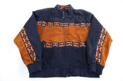 Vintage Adler Aztec Pattern Full Zip Jacket