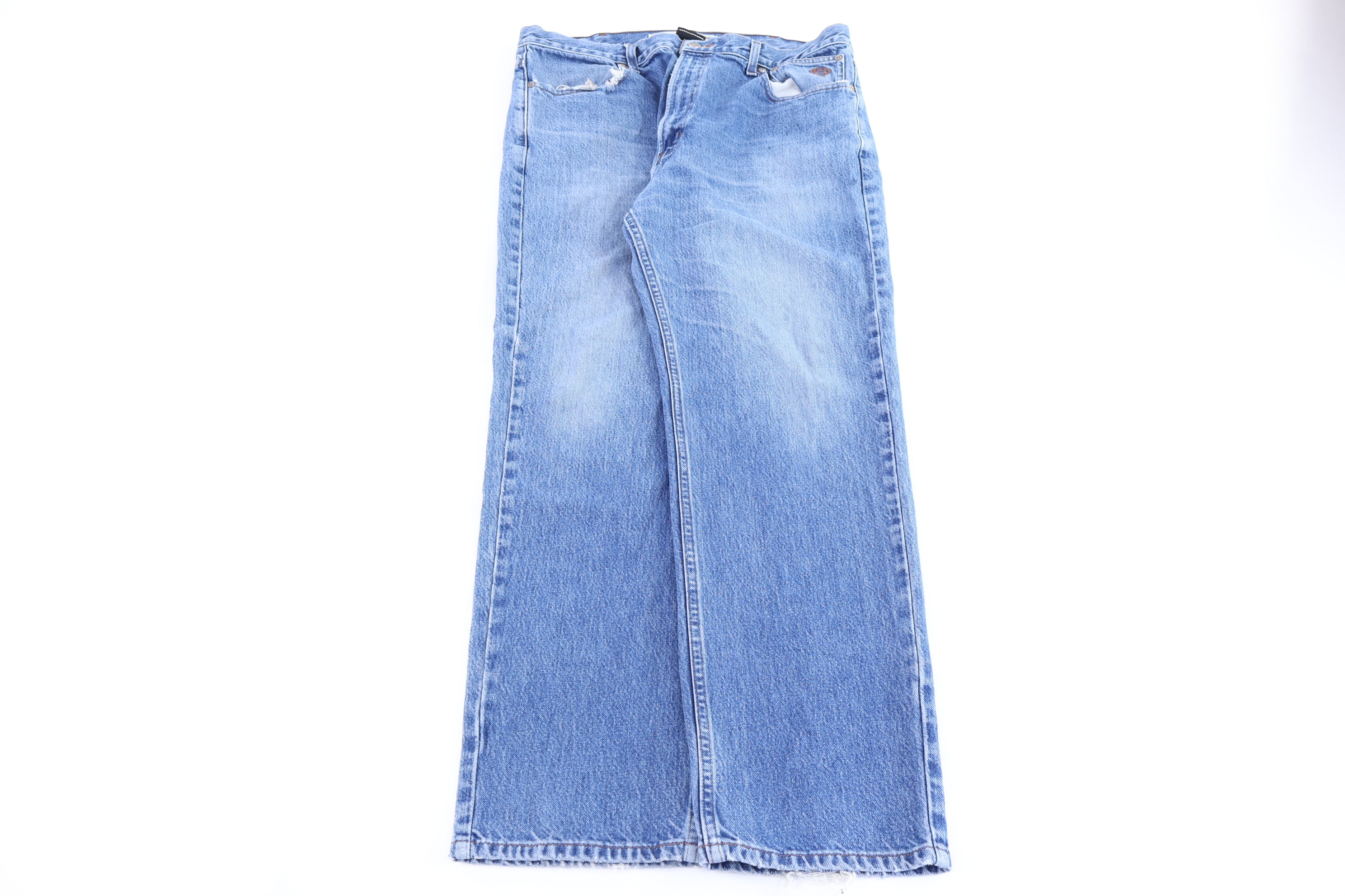 Harley Davidson Motorcycles Light Wash Denim Jeans
