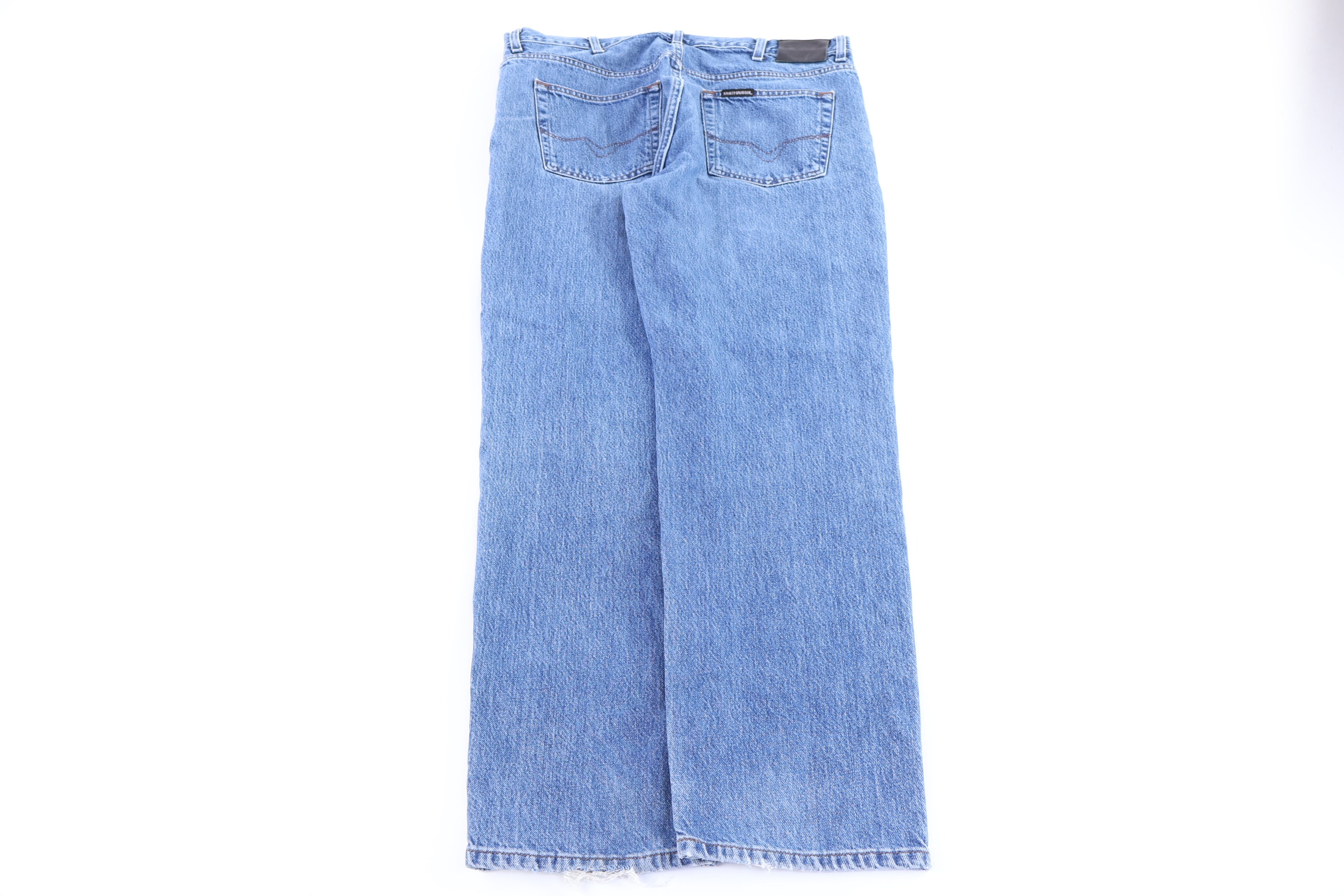 Harley Davidson Motorcycles Light Wash Denim Jeans