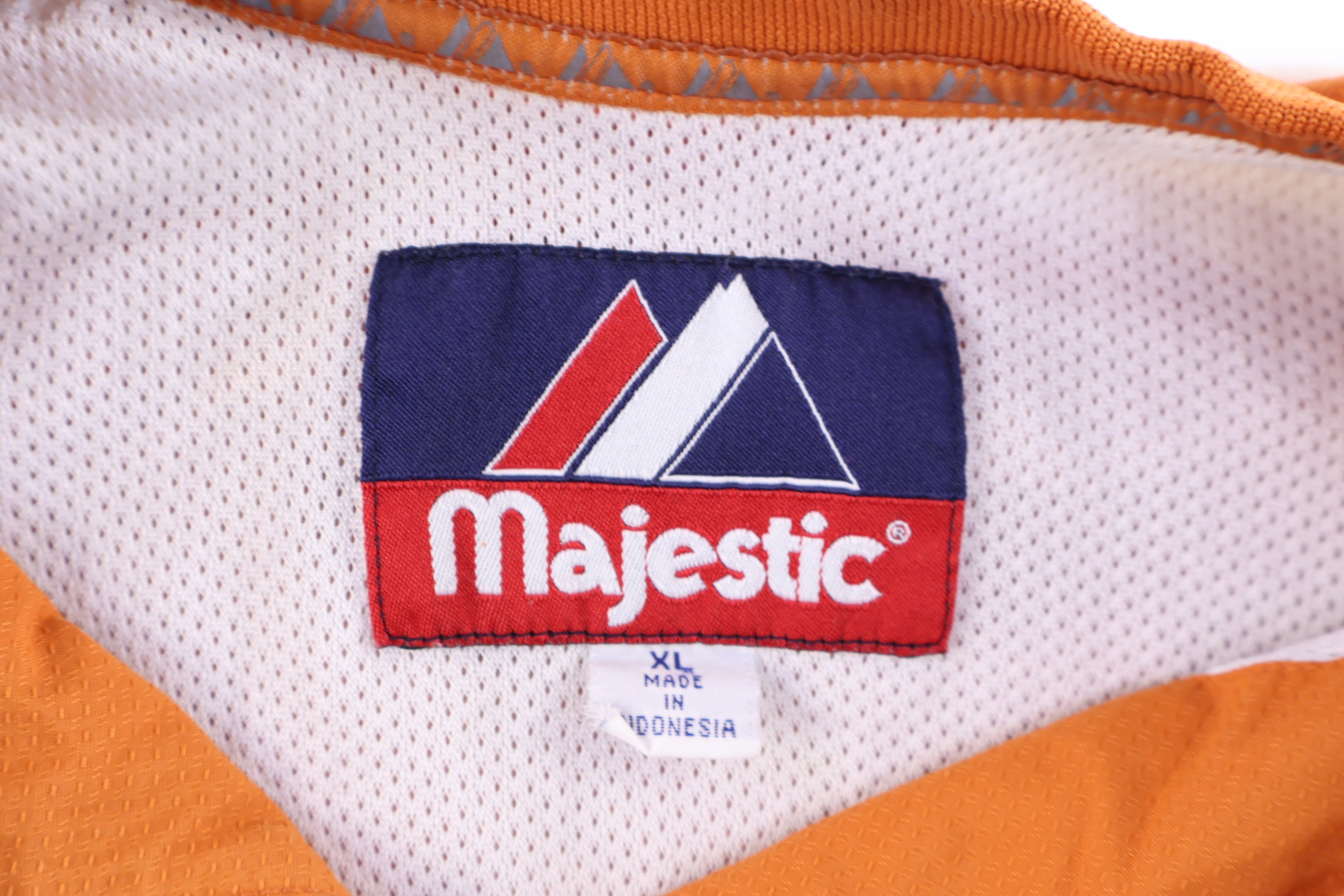 Vintage Majestic University of Texas Pullover Windbreaker