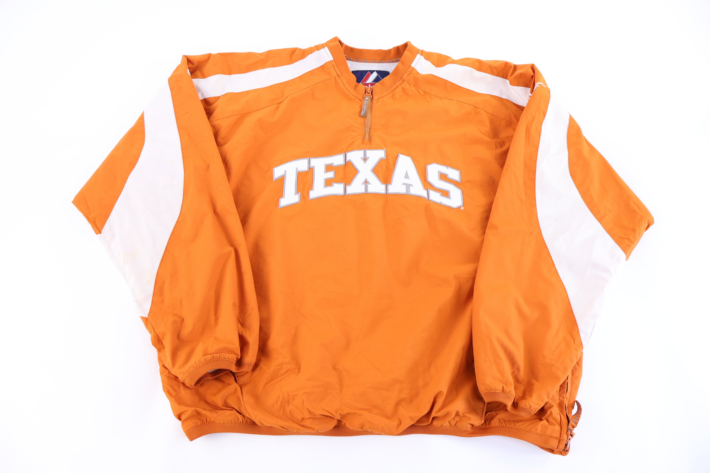 Vintage Majestic University of Texas Pullover Windbreaker