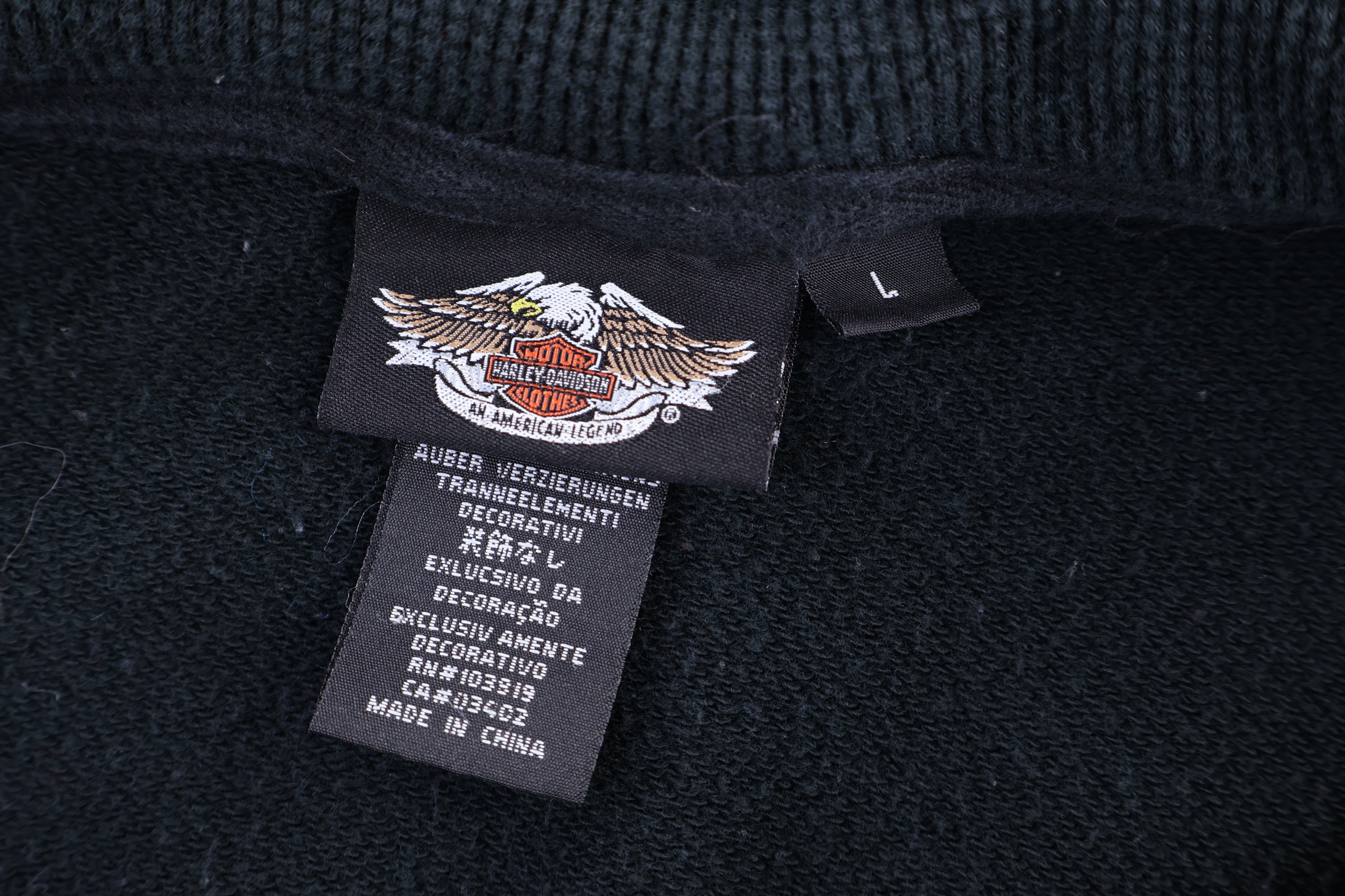 Women's Harley Davidson Motorcycles Full Zip Hoodie