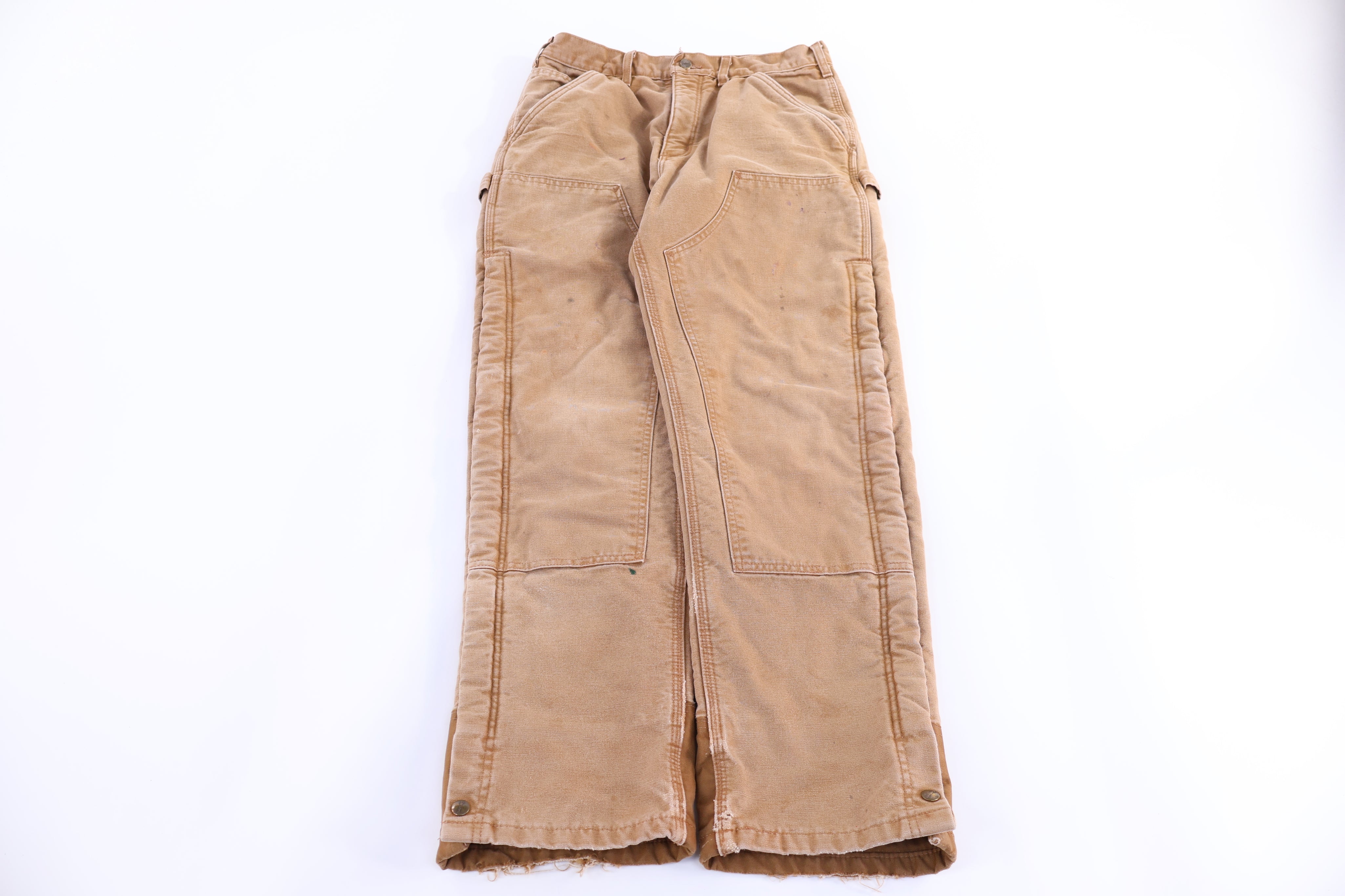Carhartt Logo Patch Sherpa Lined Double Knee Pants