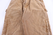 Carhartt Logo Patch Sherpa Lined Double Knee Pants