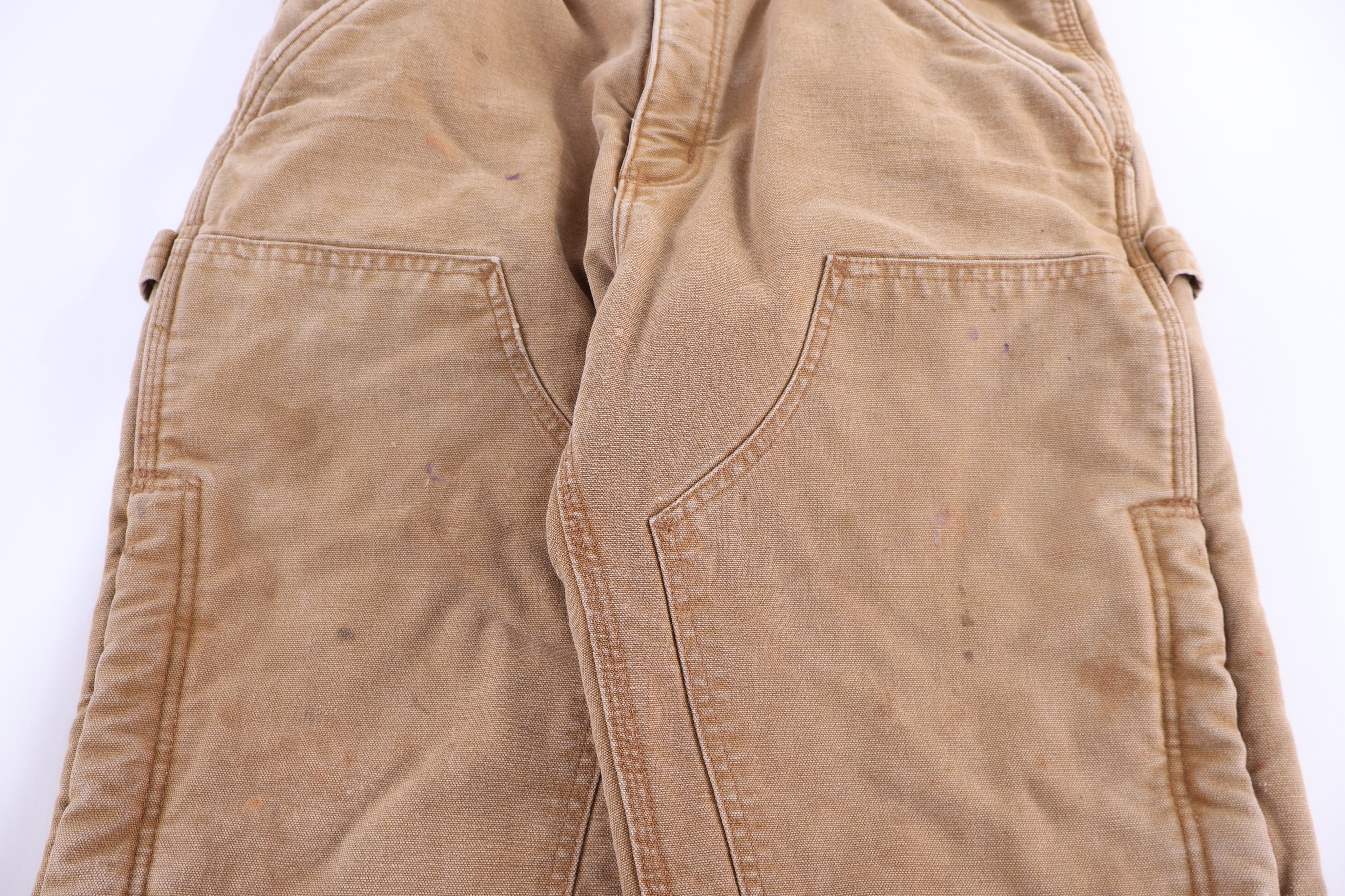Carhartt Logo Patch Sherpa Lined Double Knee Pants
