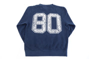 Stussy Navy Blue Pullover Sweater