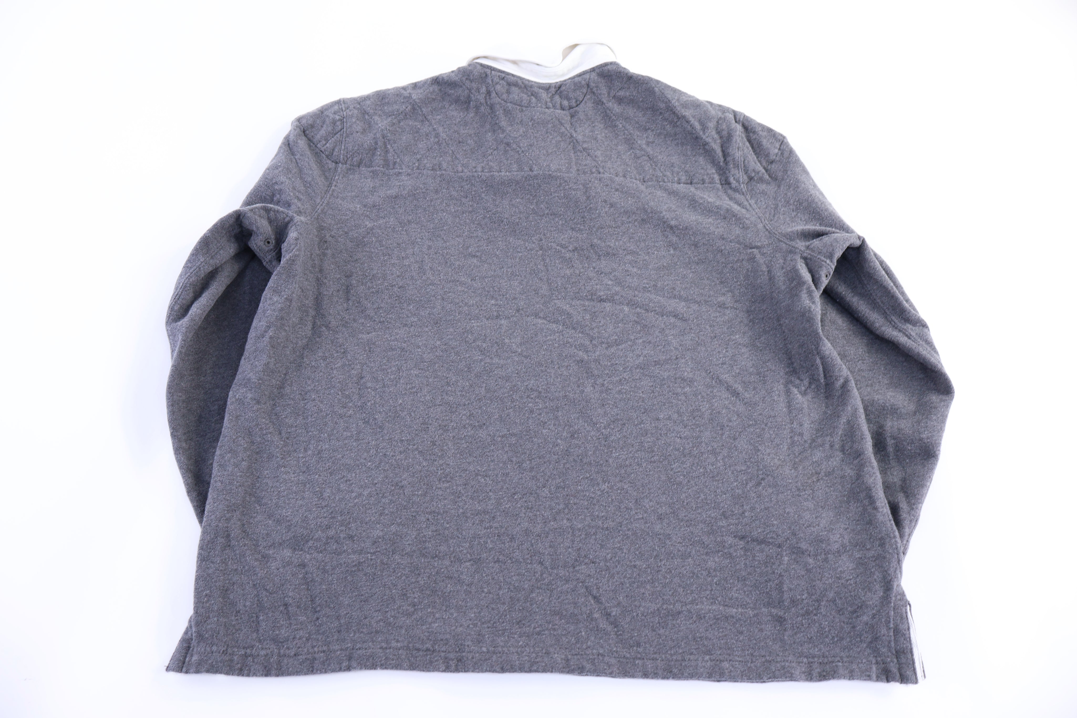 Polo by Ralph Lauren Embroidered Logo Grey LS Button Up