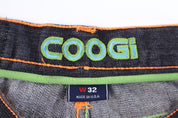 Y2K Coogi Embroidered Dark Wash Shorts