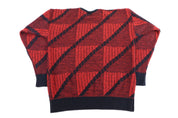 90's Sehrani Multipattern Knit Sweater