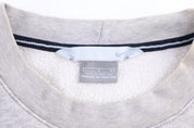 Vintage Nike Embroidered Logo Grey Blank Sweatshirt
