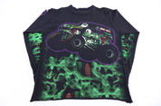 90's Grave Digger Monster Truck Racing LS T-shirt