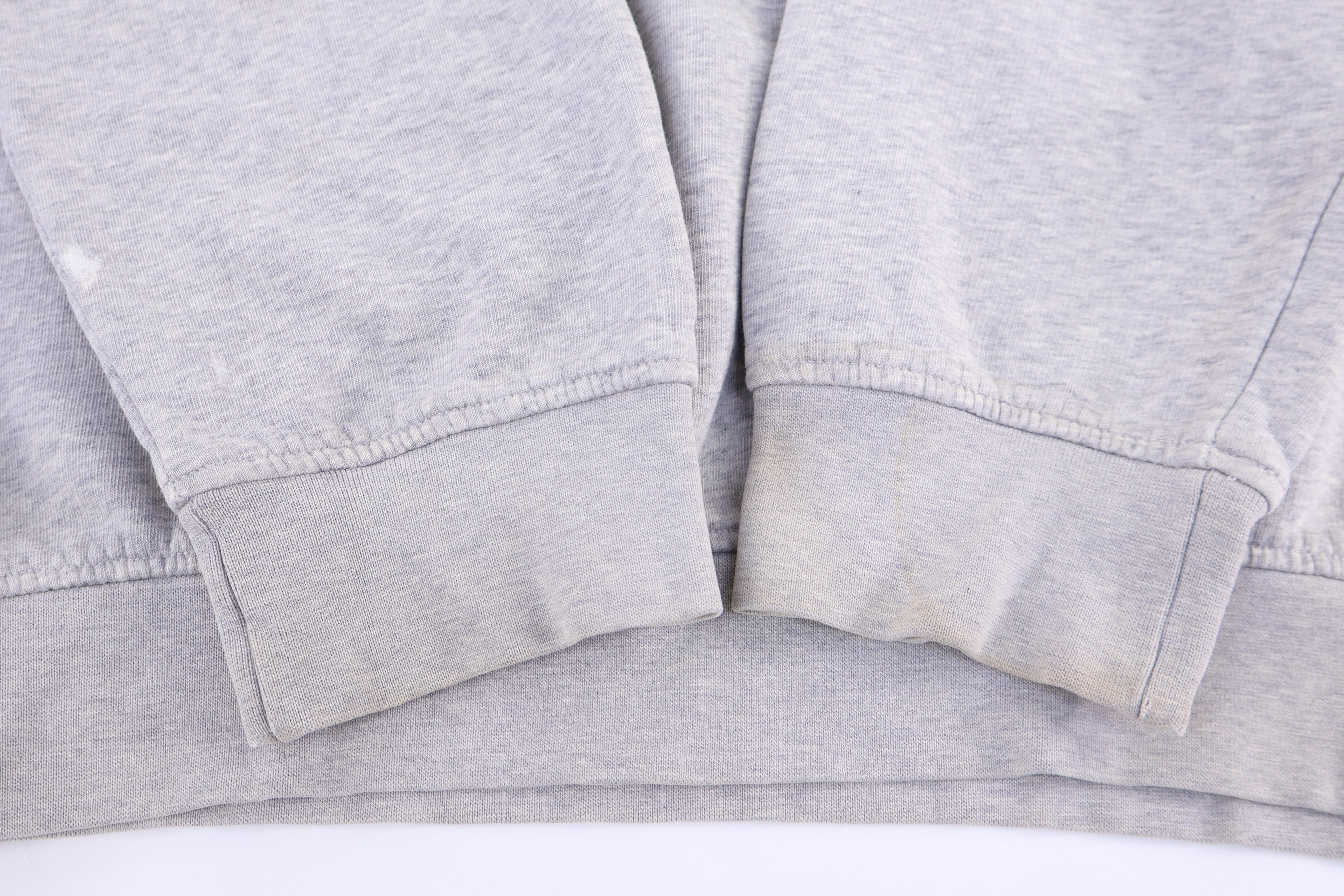 Vintage Nike Embroidered Logo Grey Blank Sweatshirt