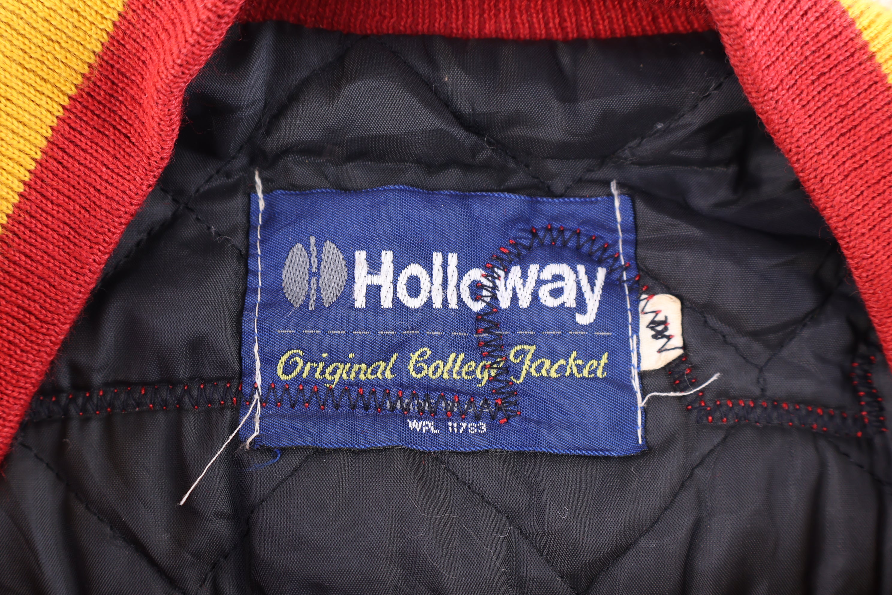 Holloway Red And Yellow Varsity Jacket