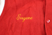 Holloway Red And Yellow Varsity Jacket