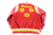 Holloway Red And Yellow Varsity Jacket