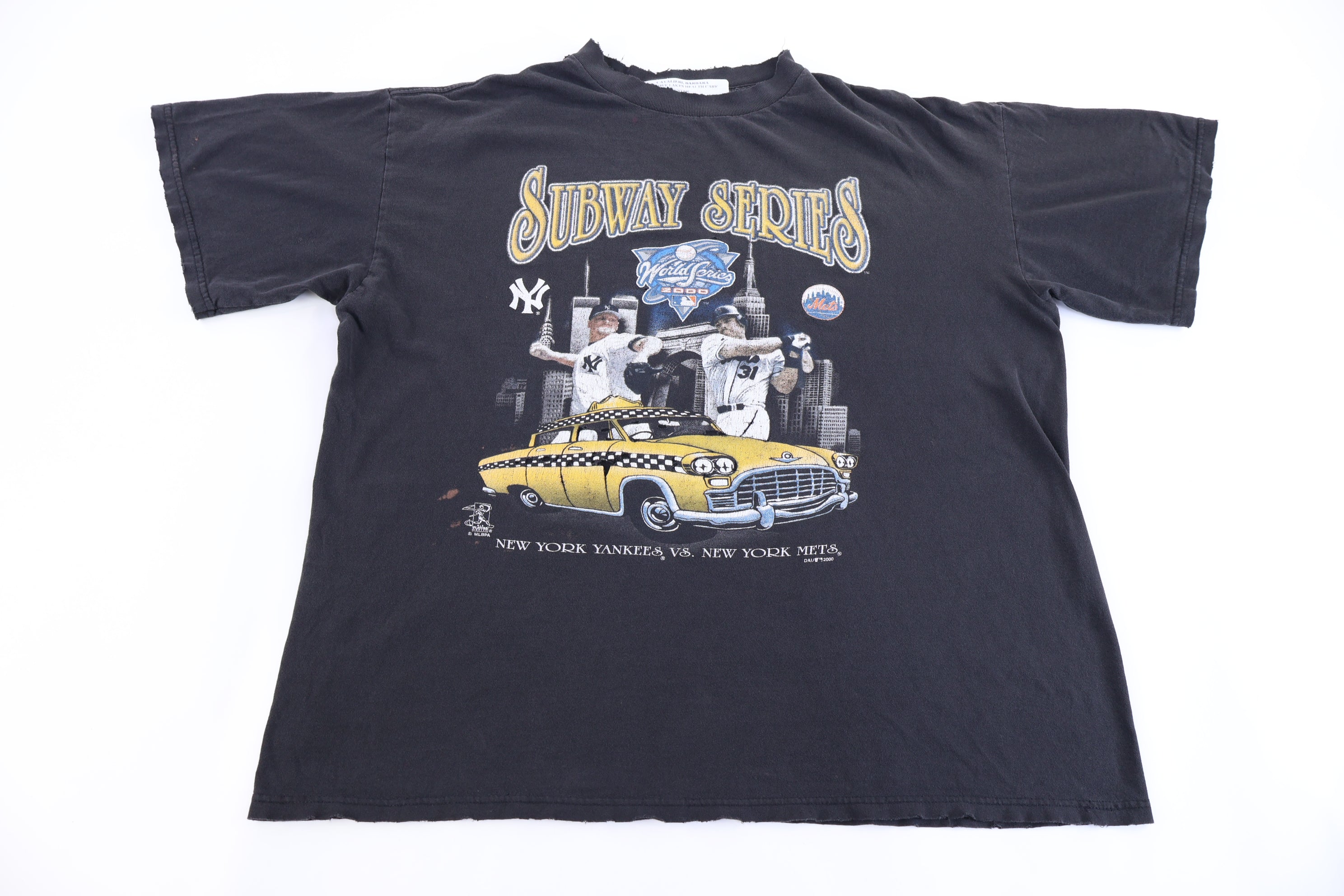 2000 New York Subway Series Baseball T-shirt