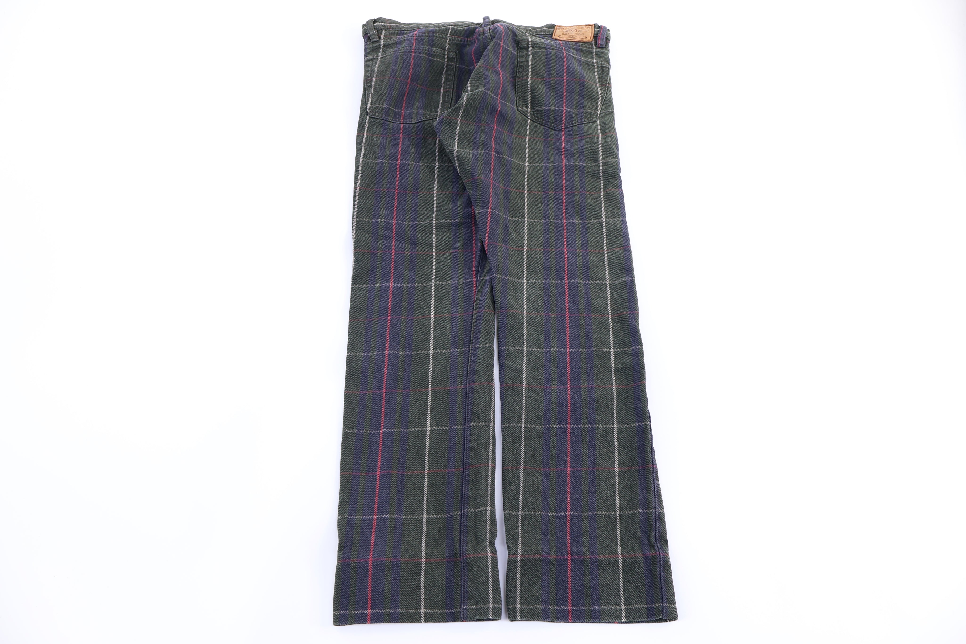 Polo Ralph Lauren Multicolor Plaid Pants