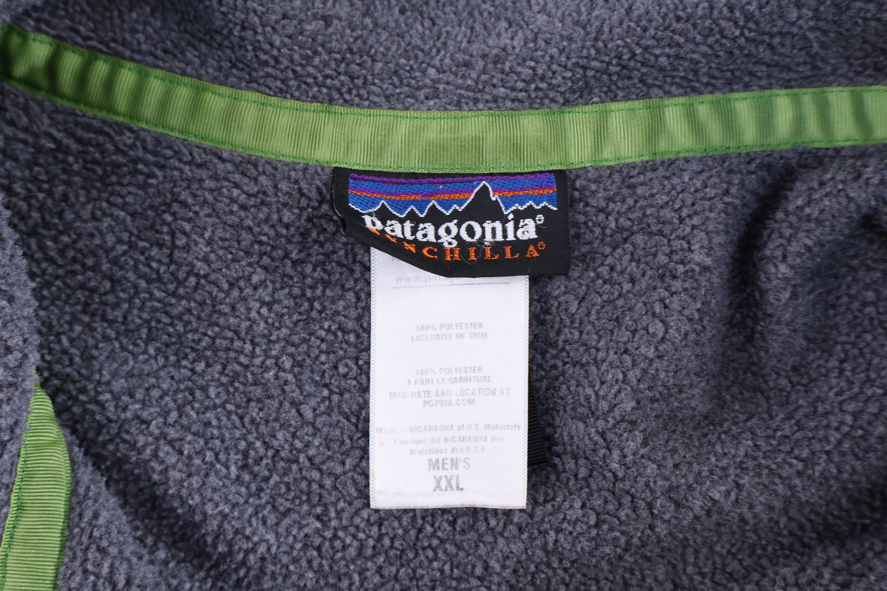 Patagonia Synchilla Logo Patch Snap-T Fleece Pullover