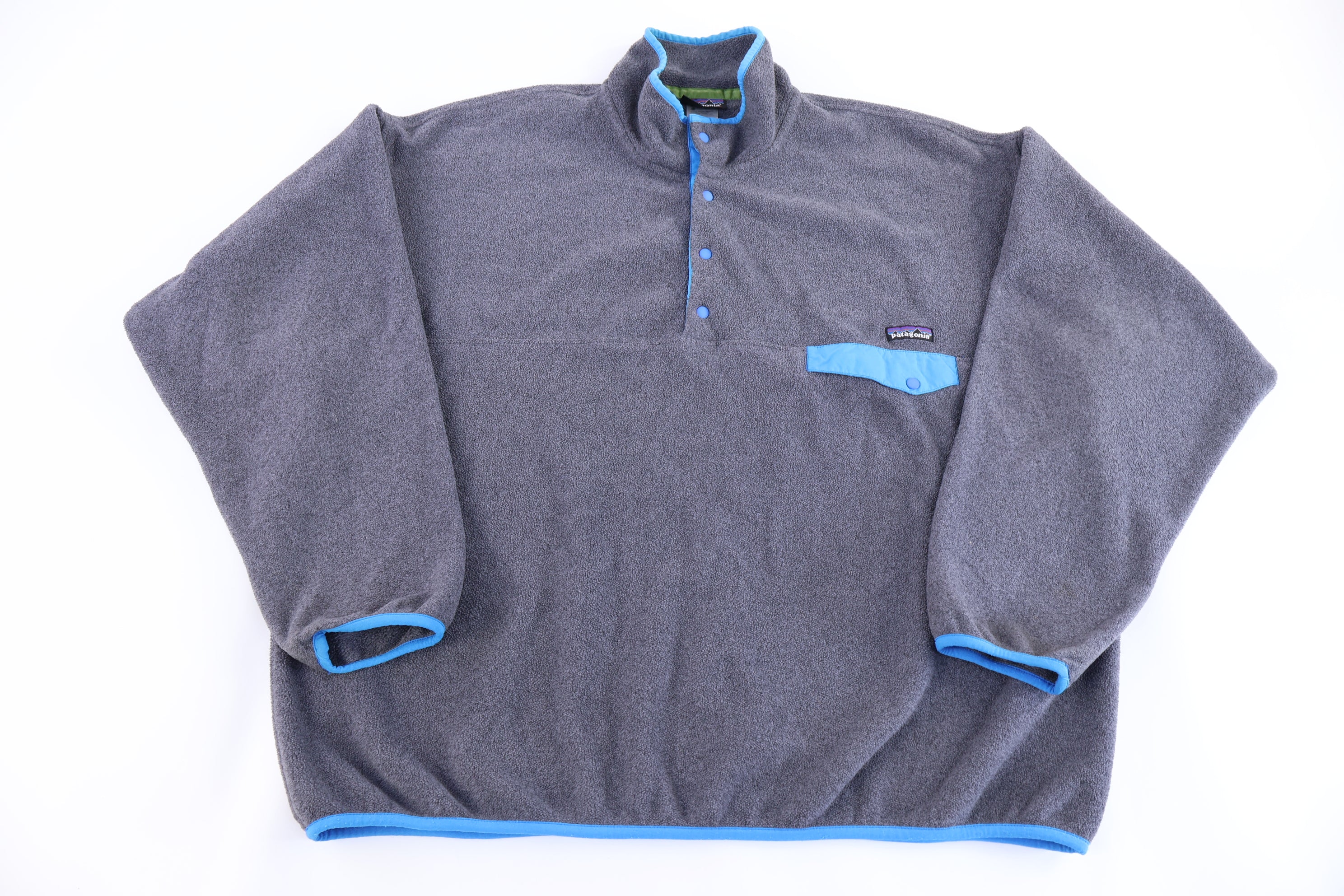Patagonia Synchilla Logo Patch Snap-T Fleece Pullover