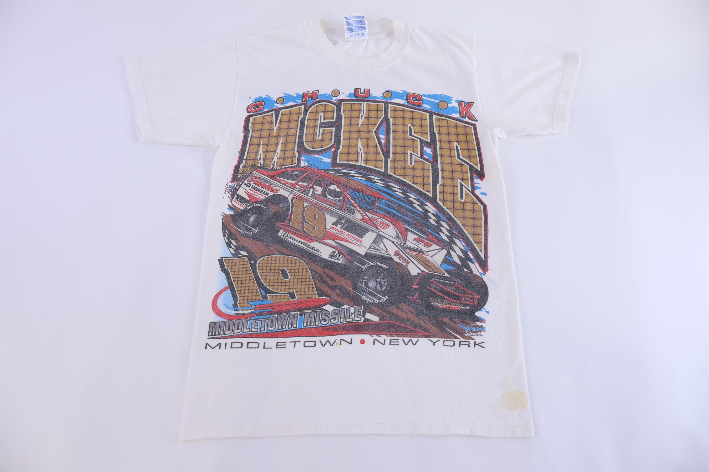 90's Chuck McKee Racing Graphic T-shirt