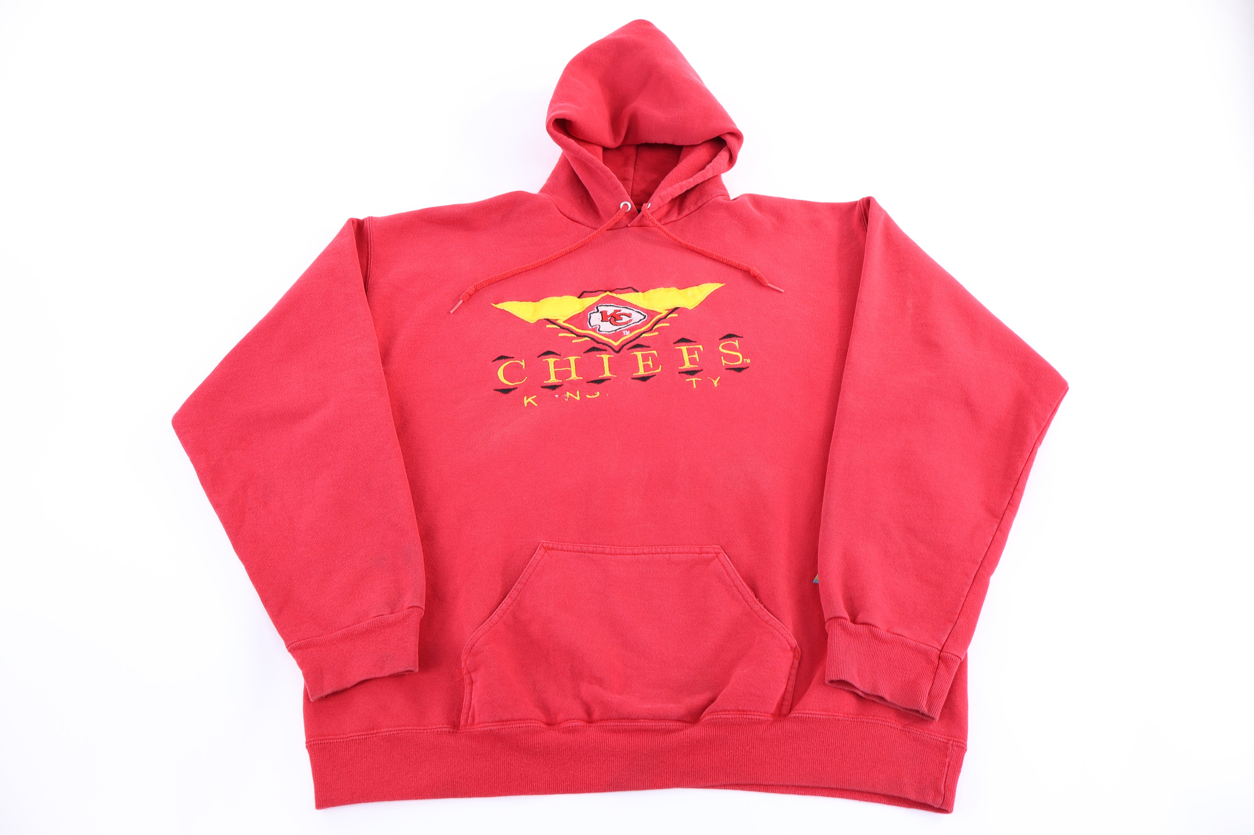 90's Kansas City Chiefs Football Pullover Hoodie