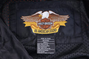Harley Davidson Motorcycles Full Zip Biker Jacket