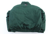 Tommy Hilfiger Embroidered Patch Full Zip Puffer Jacket