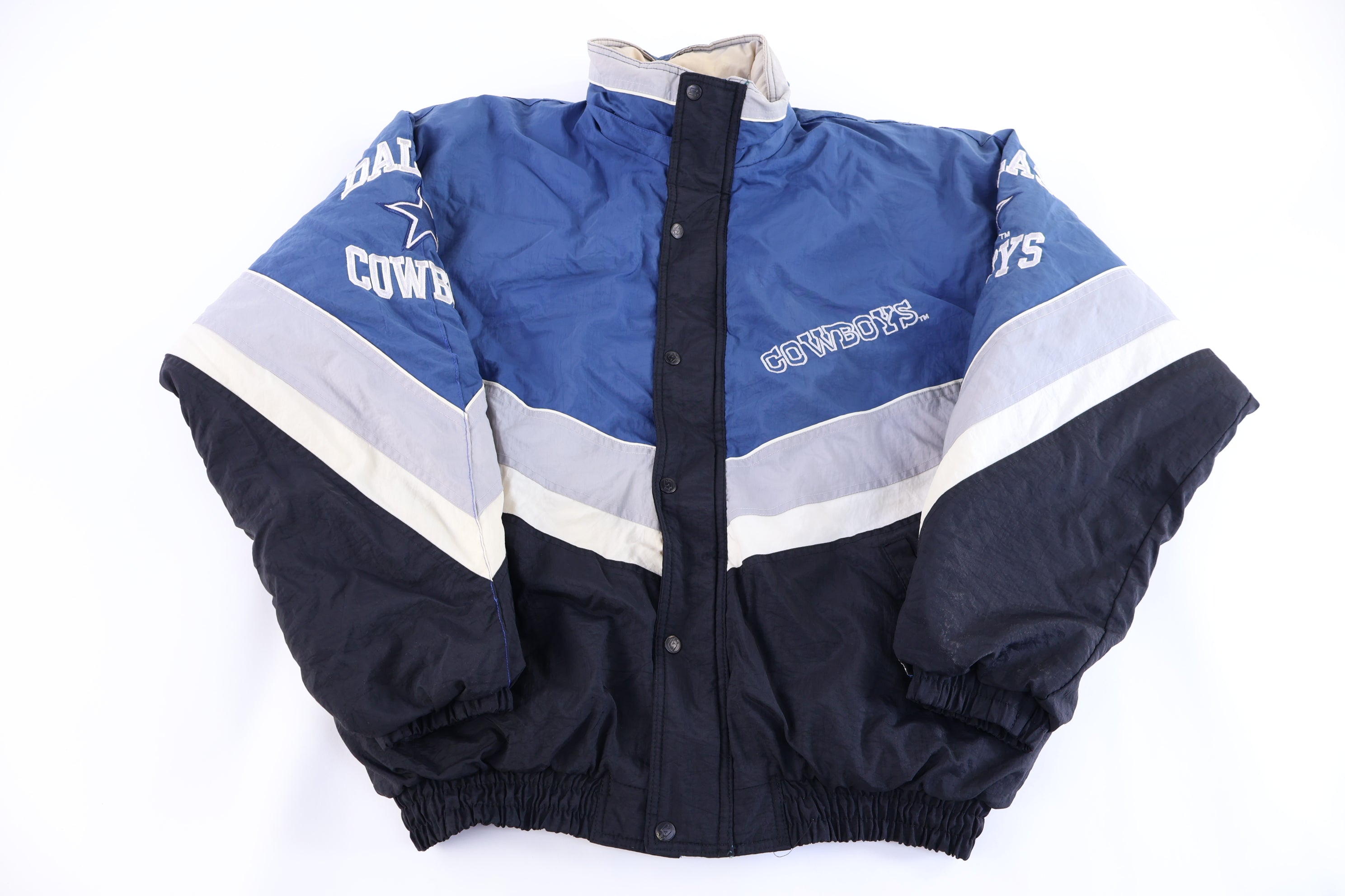 90's Dallas Cowboys Football Full Zip Jacket