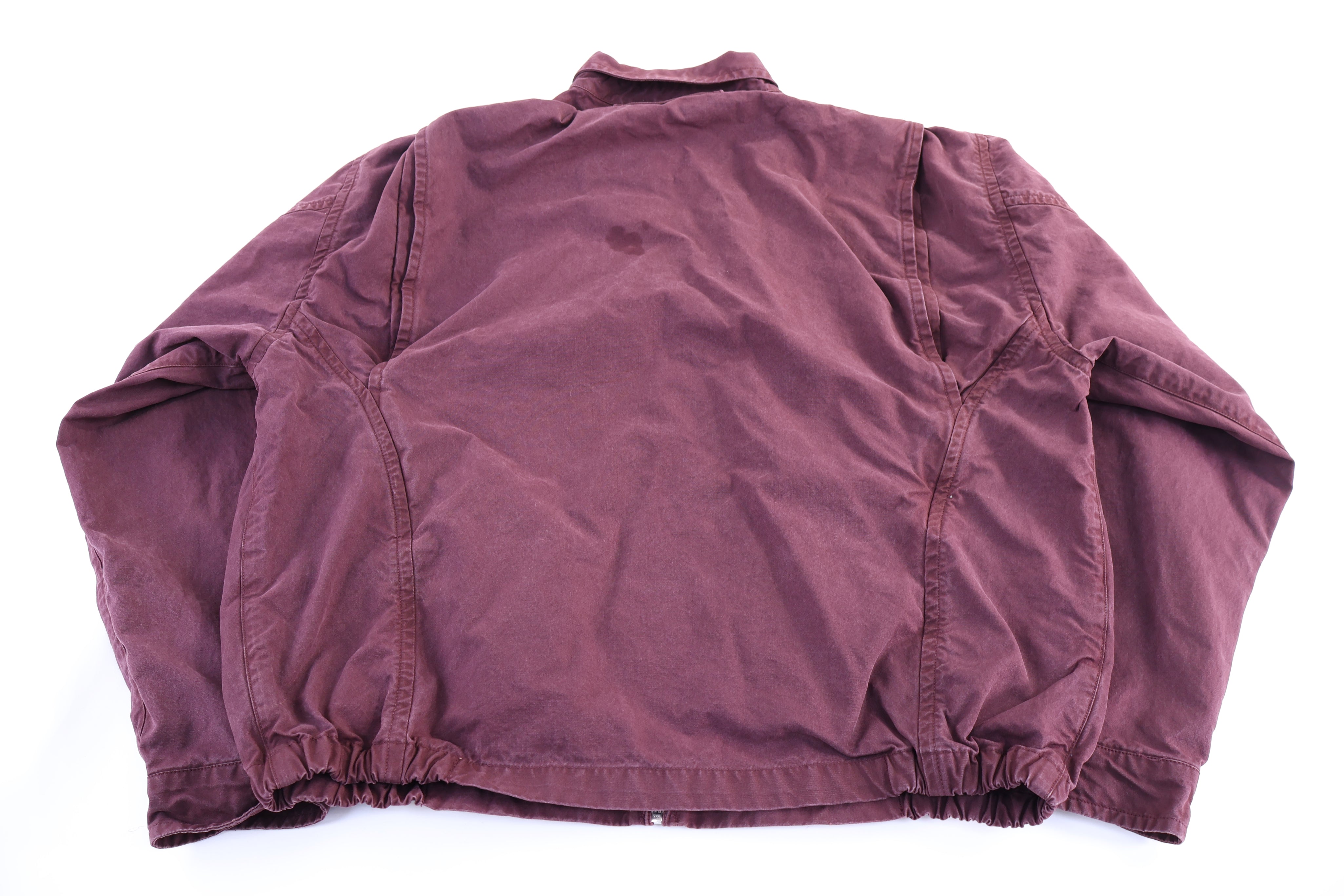 Vintage Nautica Maroon Full Zip Jacket