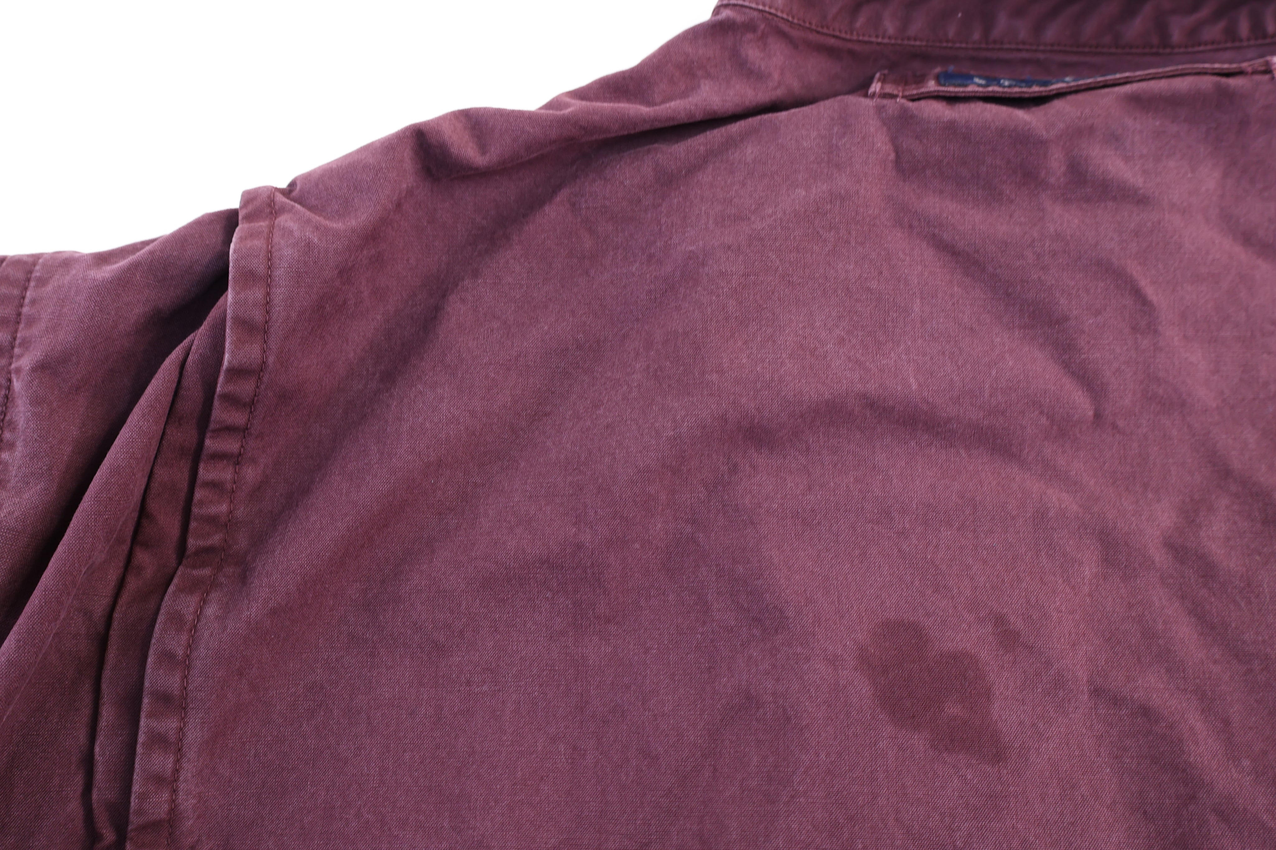 Vintage Nautica Maroon Full Zip Jacket
