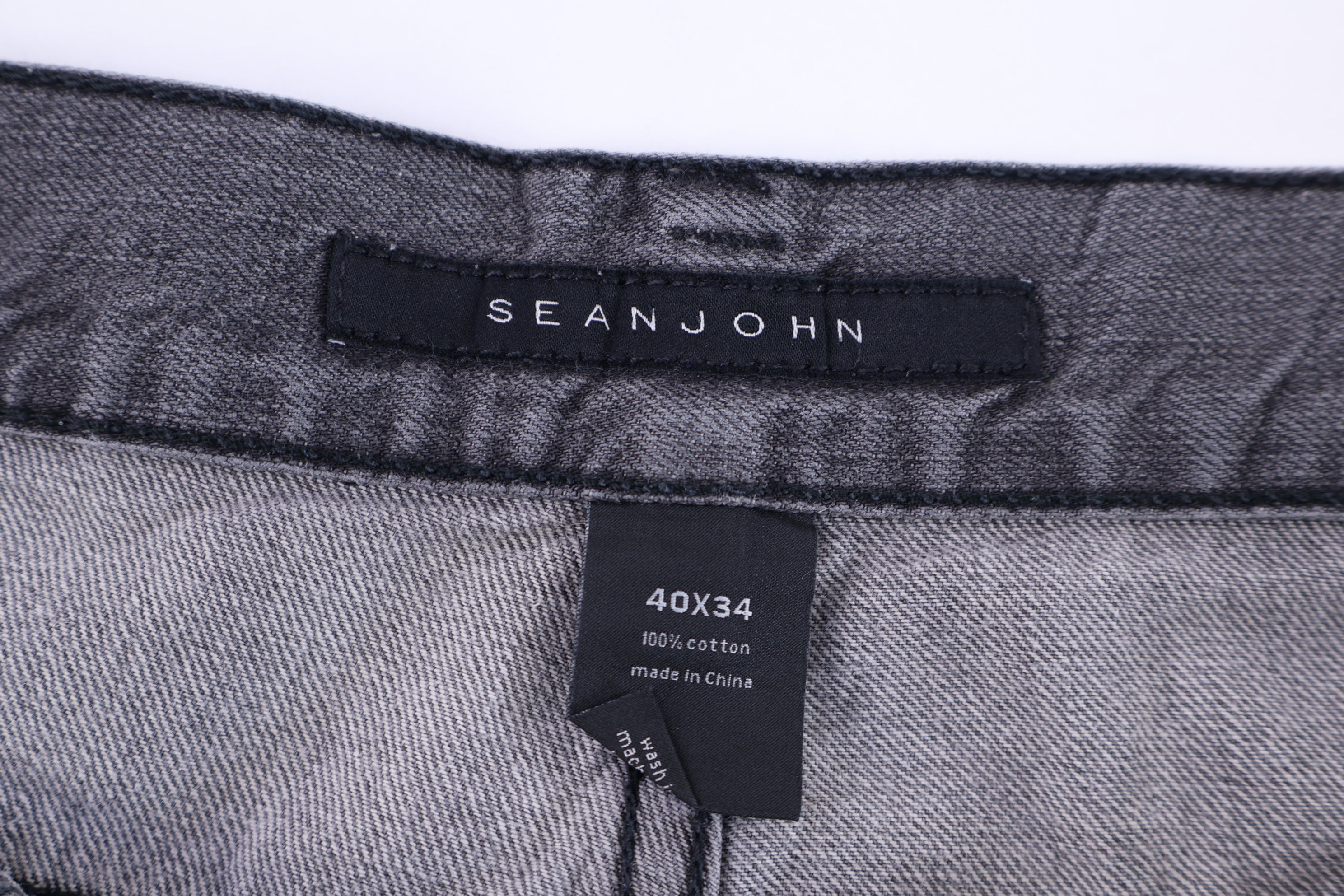 Sean John Dark Grey Denim Jeans
