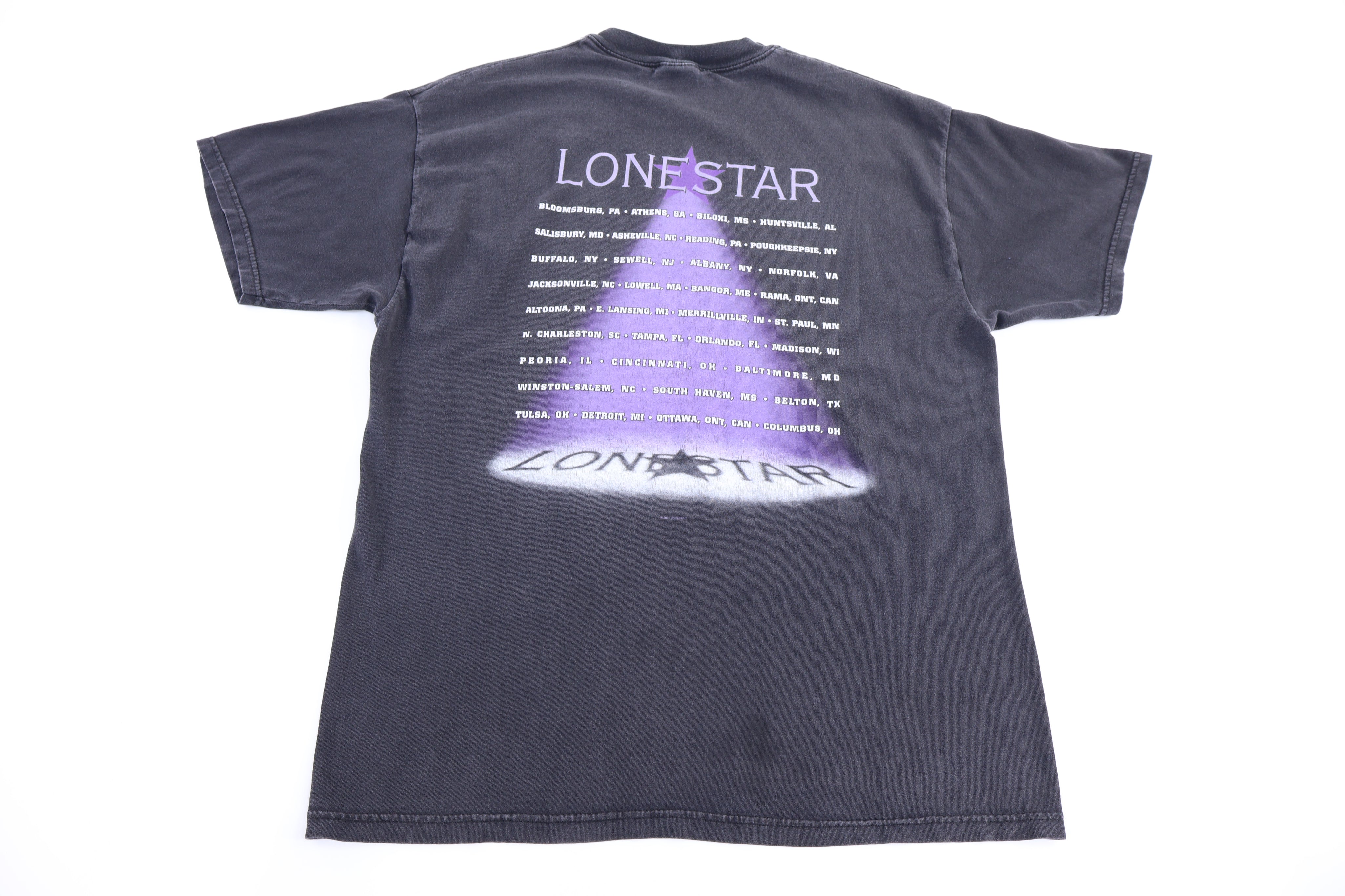 2002 Lonestar Tour Band T-shirt