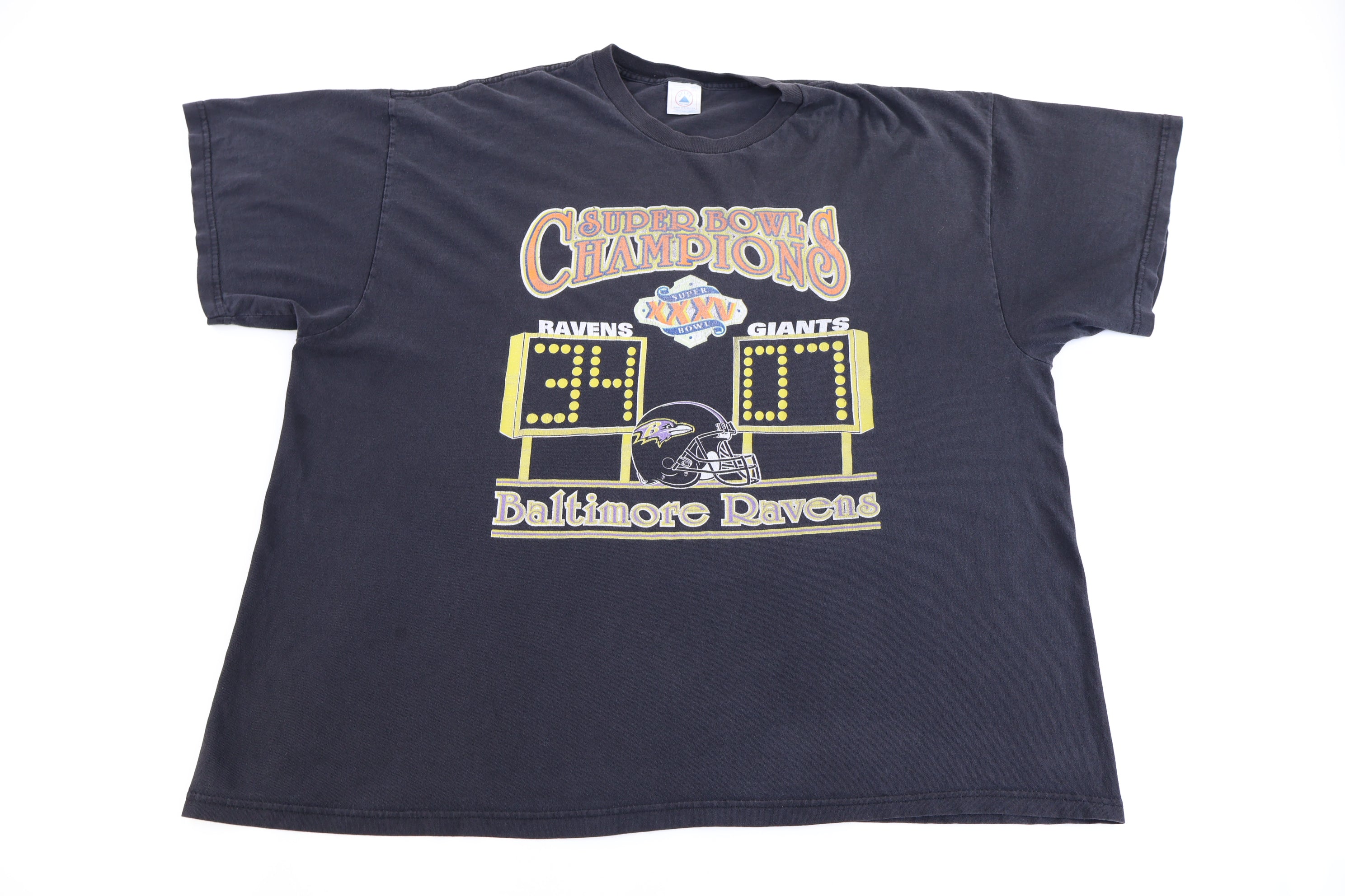 2001 Baltimore Ravens Super Bowl Champions T-shirt