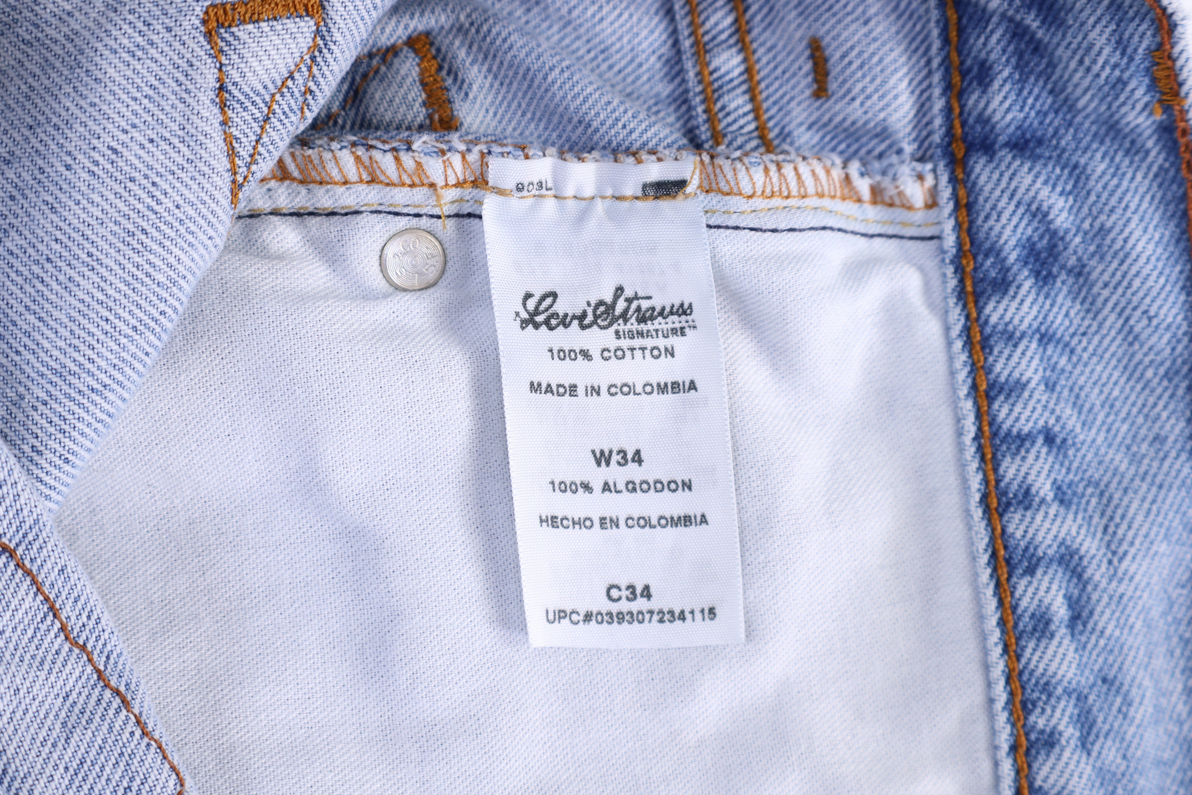 Vintage Levi's Strauss Light Wash Denim Shorts
