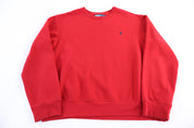 Polo by Ralph Lauren Embroidered Logo Red Sweatshirt