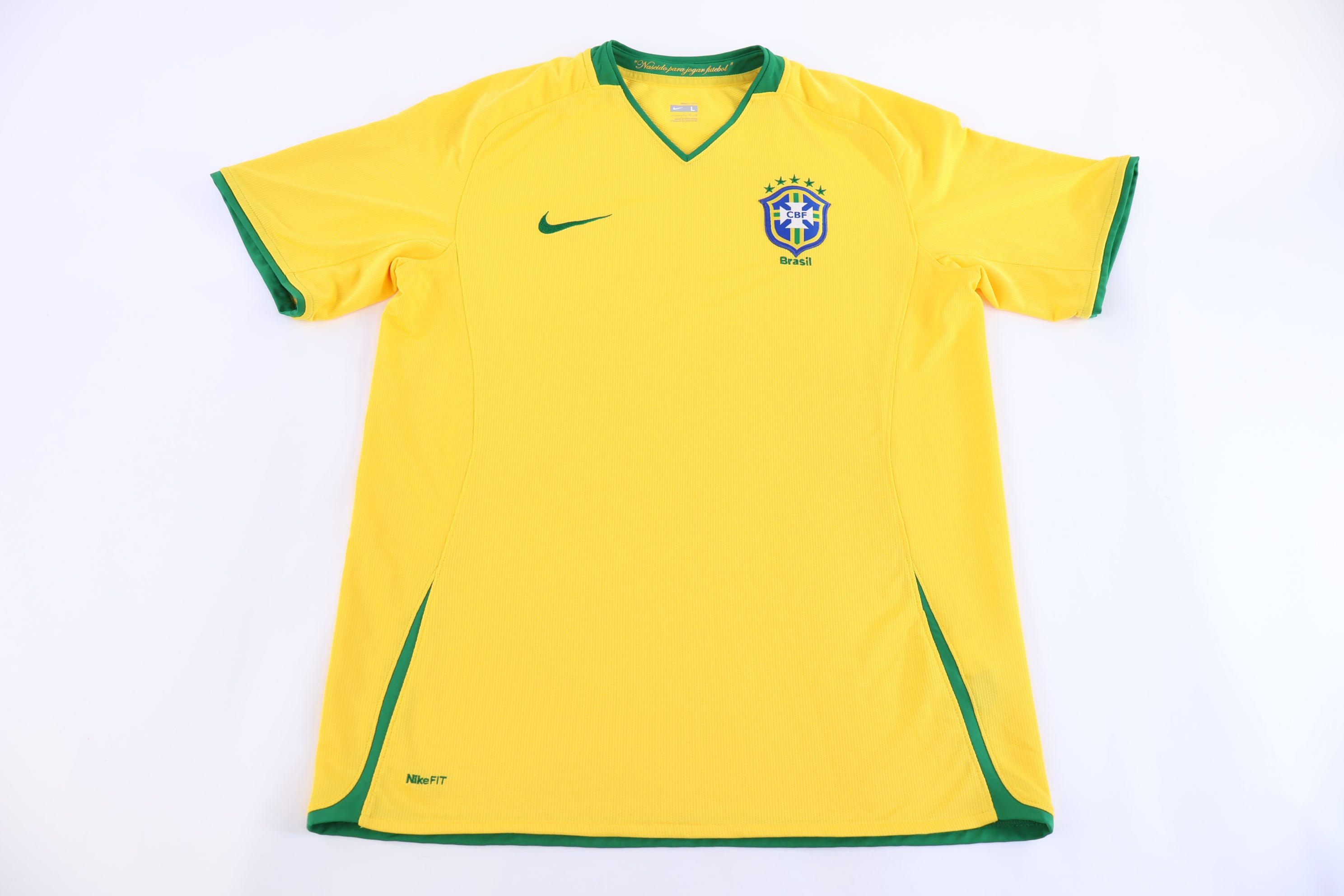 2008/10 Brazil Home Soccer Jersey