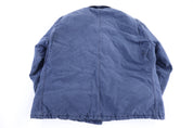 Carhartt Logo Patch Blue Full Zip Jacket