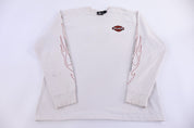 Harley Davidson Motorcycles Flames LS T-shirt