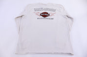 Harley Davidson Motorcycles Flames LS T-shirt