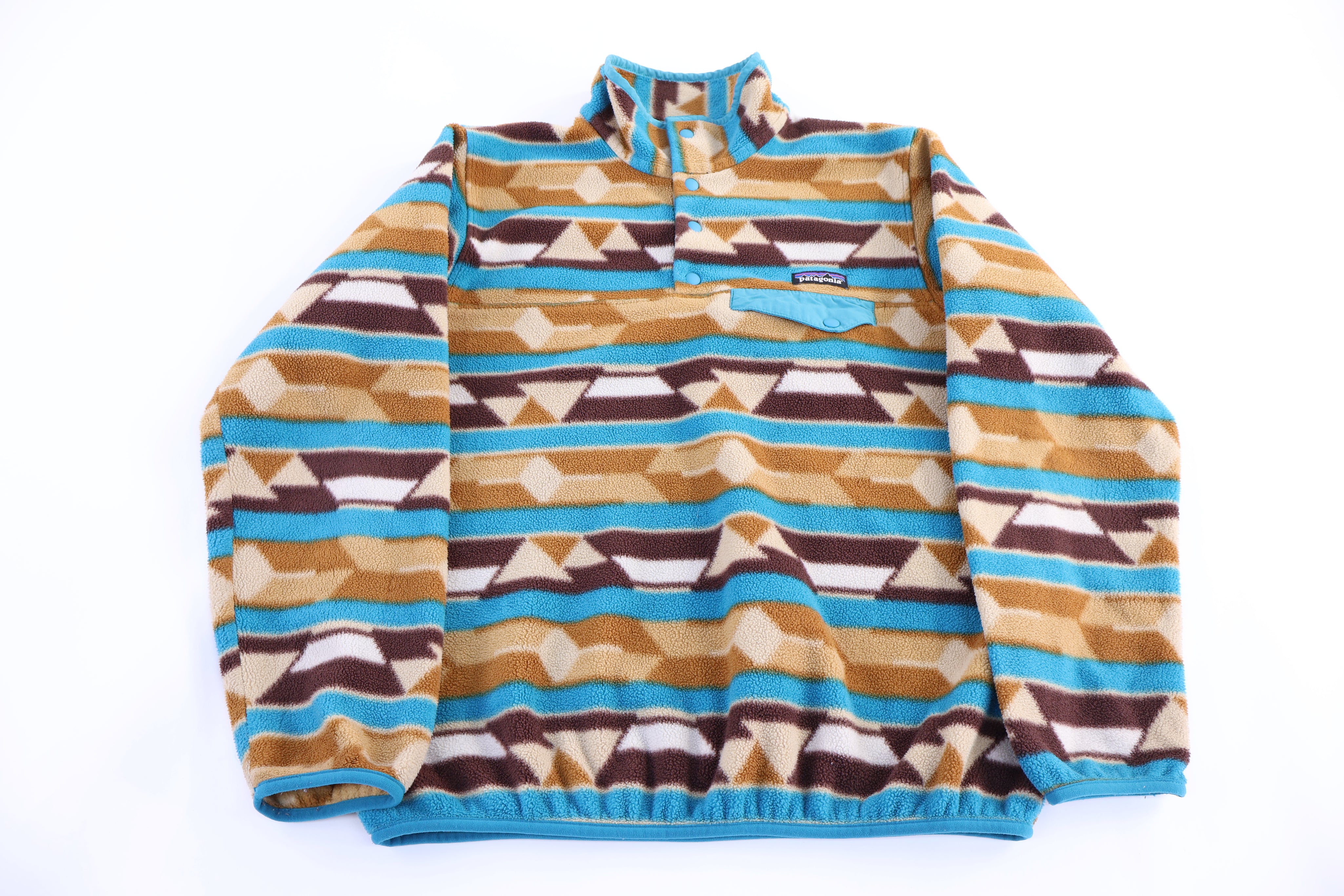 Women's Patagonia Synchilla Logo Patch Snap-T Fleece Pullover