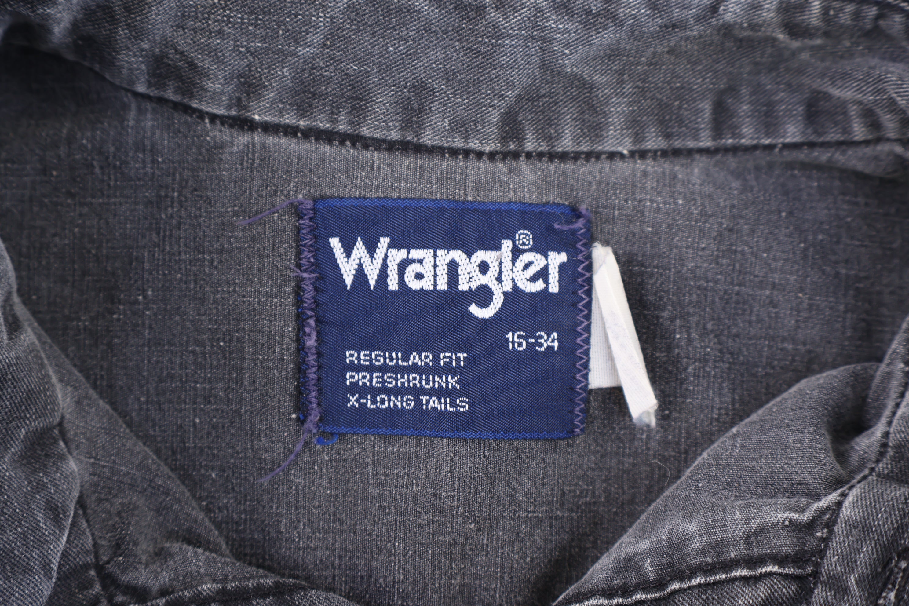 90's Wrangler Western Pattern LS Button Down