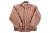 90's G-III Global Identity Brown Leather Jacket