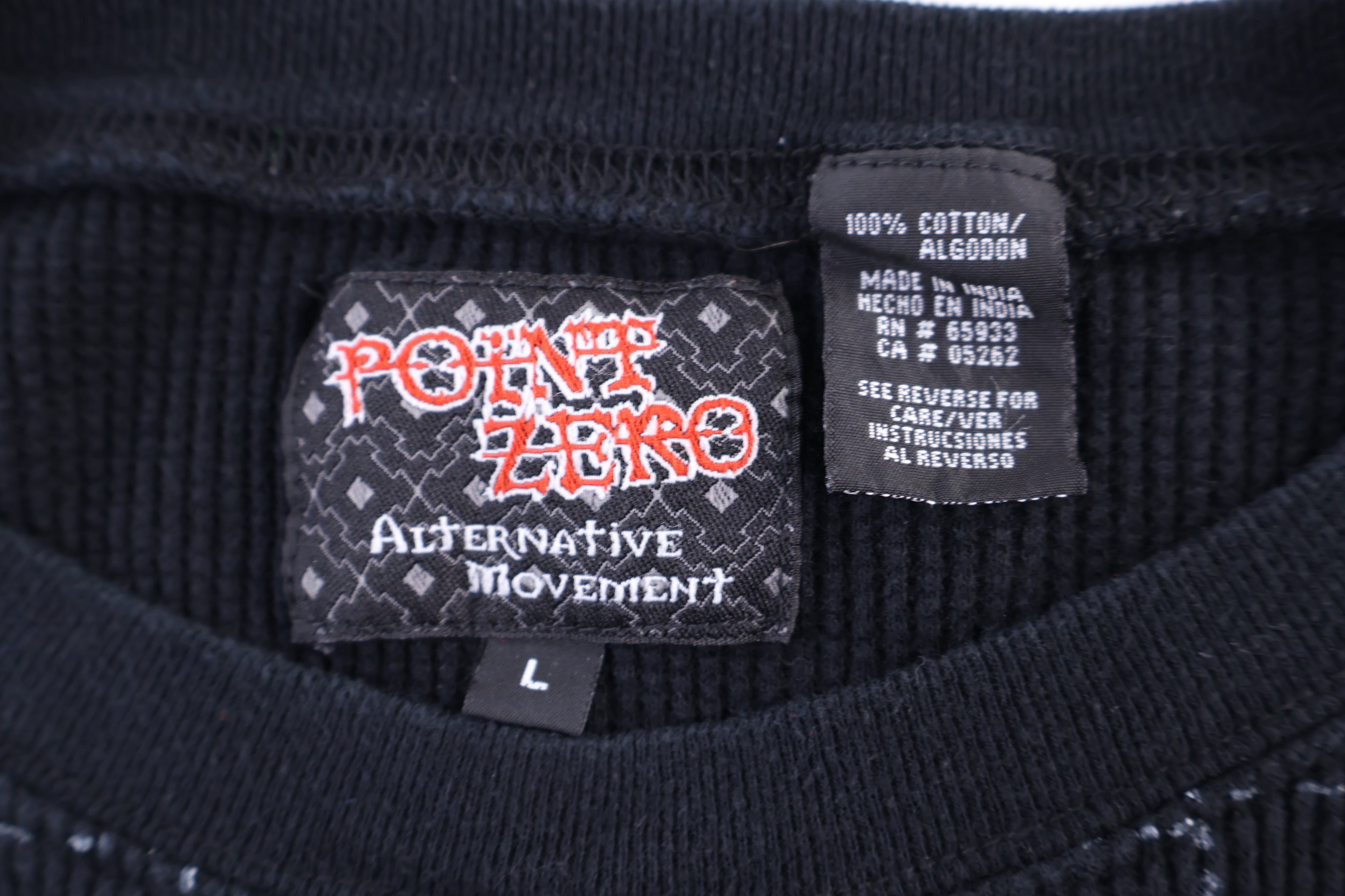 Y2k Point Zero Black LS Thermal