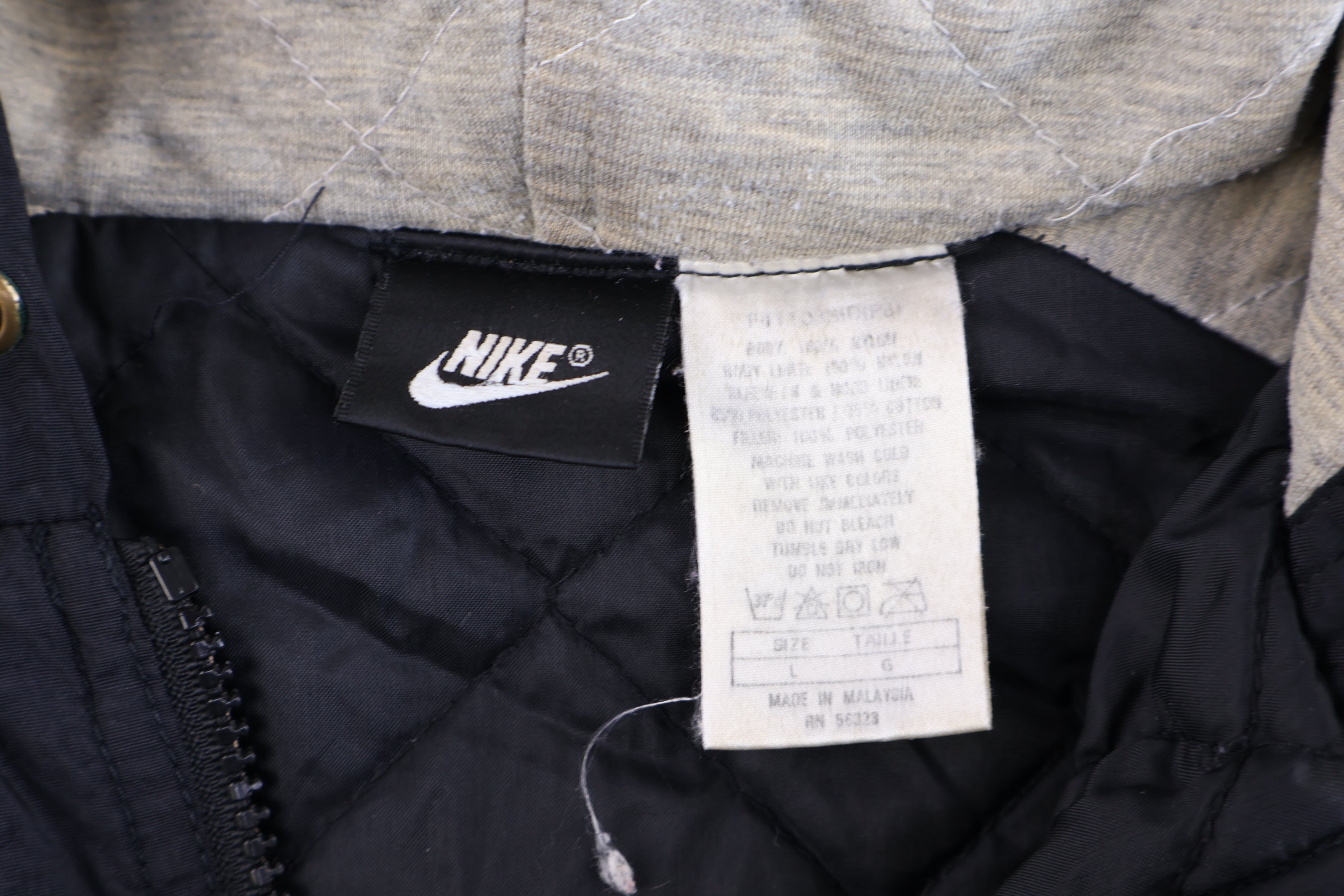 90's Nike Embroidered Logo Full Zip Jacket