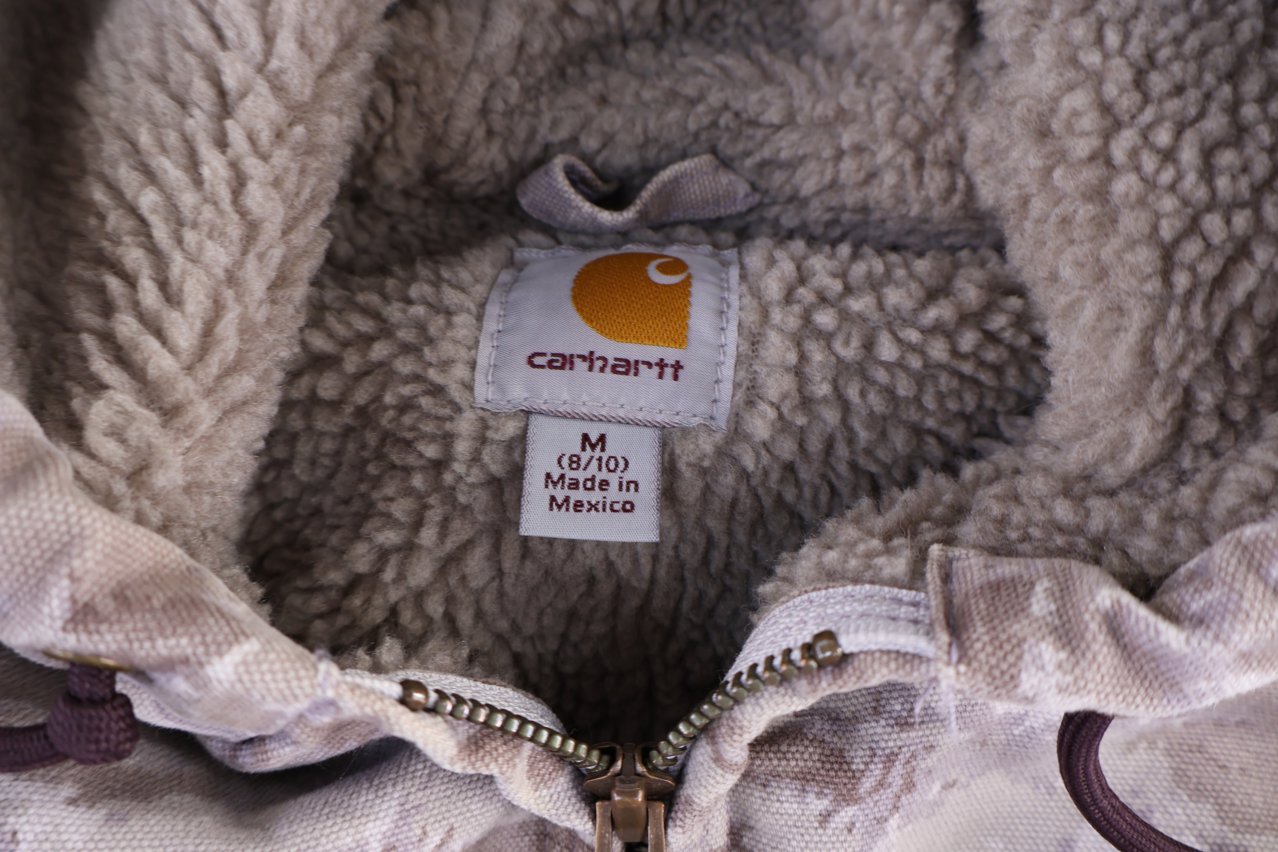 Women's Carhartt Logo Patch Full Zip Jacket